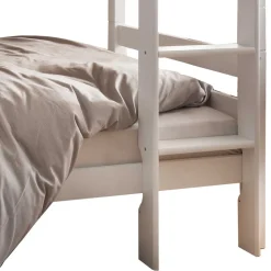 Robustes Etagenbett in Weiß - Polar