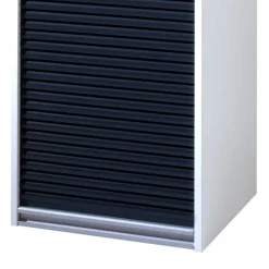 Rolladenschrank Penal in Schwarz und Weiß