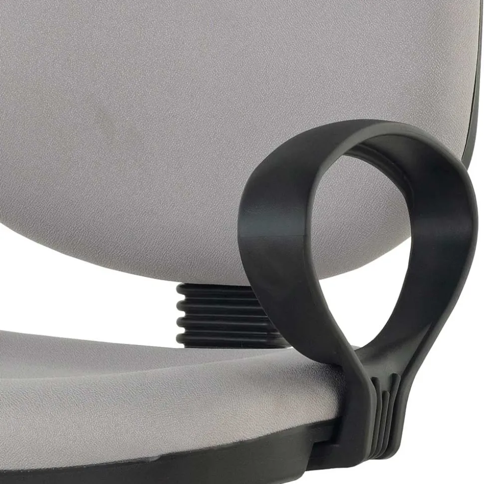 Rollbarer Computerstuhl in Grau & Schwarz - Gilverny