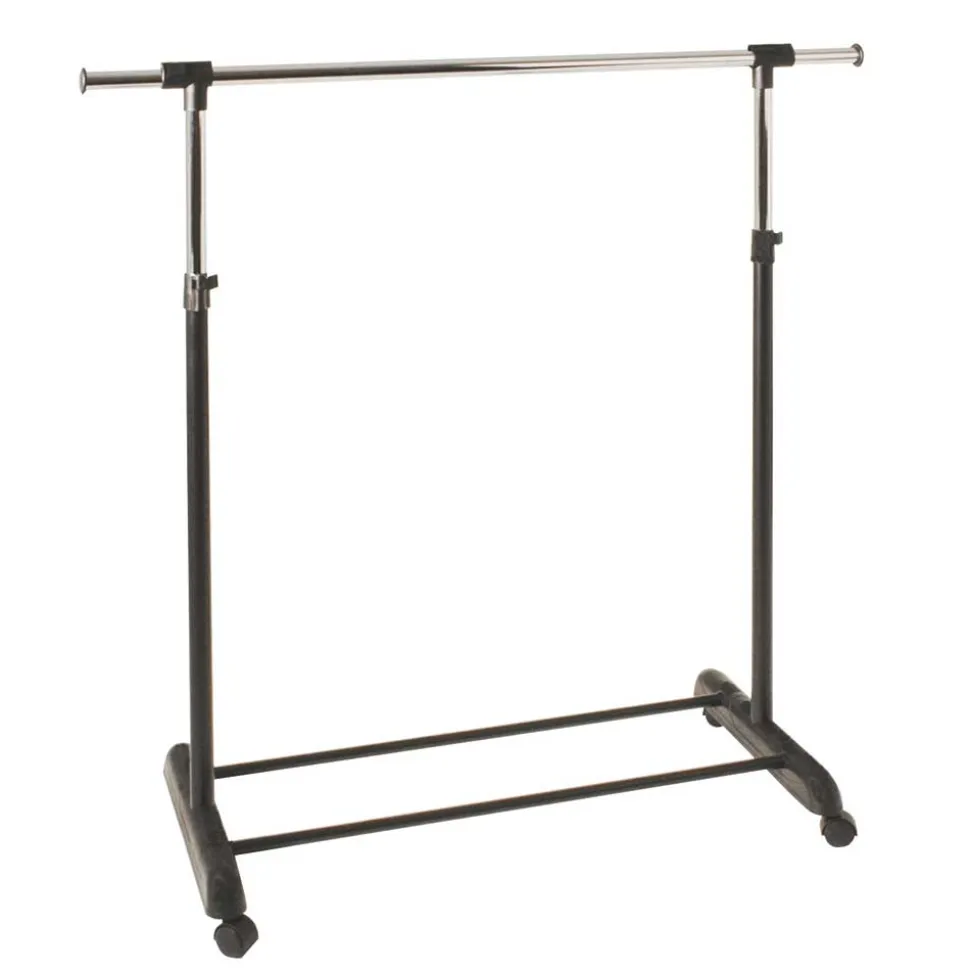 Rollen Kleiderständer Coluria in Schwarz