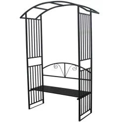 Rosenbogen mit Bank im Vintage Look - Barossio