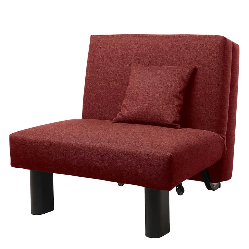 Roter Schlafsessel ohne Armlehnen - Mysore