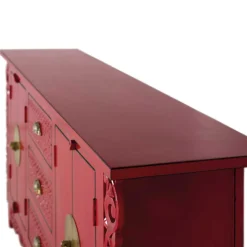 Rotes Sideboard im Asia Style - Iscian