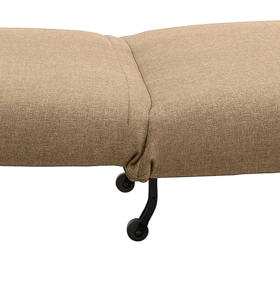 Ruhesessel in Beige Stoff - Ofreda