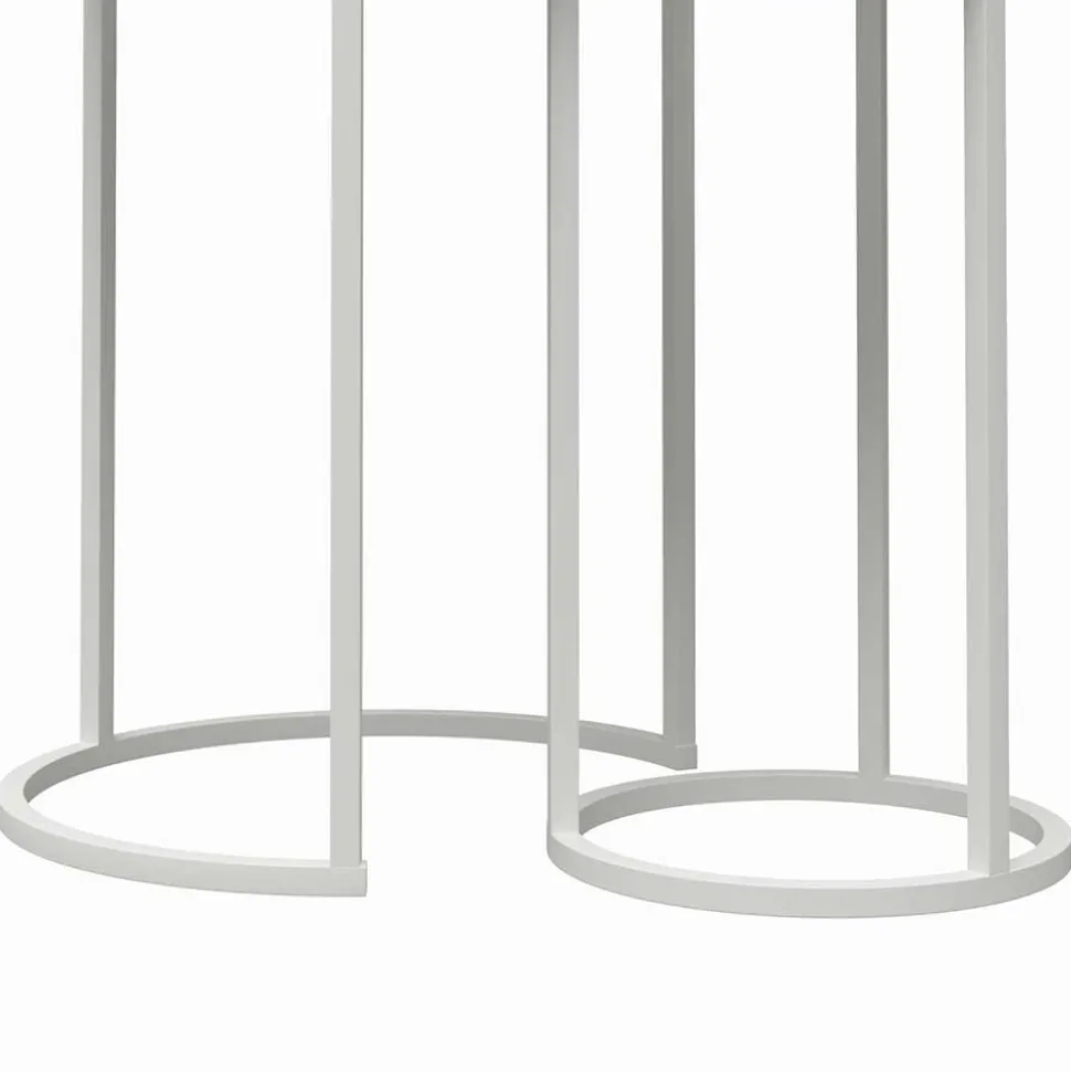 Runde Beistelltische in Terrazzo Optik - Genns (zweiteilig)