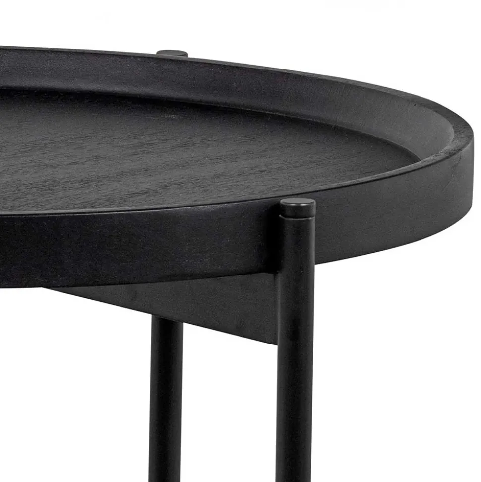 Runde Beistelltische mit Dreifußgestell - Johny (zweiteilig)