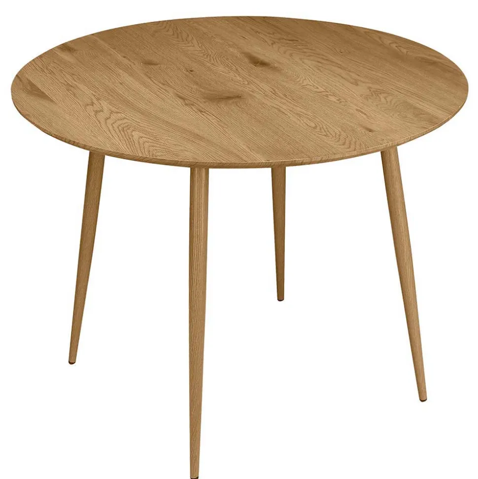 Runde Essgruppe mit Schalenstühlen - Fabiola (fünfteilig)