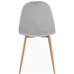 Runde Essgruppe mit Schalenstühlen - Fabiola (fünfteilig)