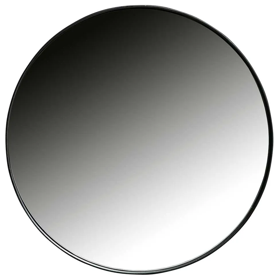 Runde Hängespiegel in Schwarz - Zyamonicus (2er Set)