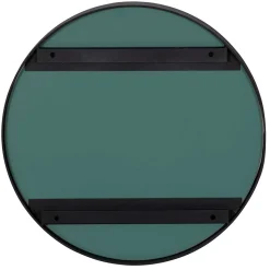 Runde Hängespiegel in Schwarz - Zyamonicus (2er Set)