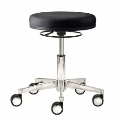 Runder Arbeitshocker mit großem Sitz - Modene