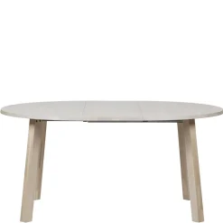 Runder Ausziehtisch in Eiche Bianco - Guern