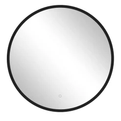 Runder Badezimmerspiegel mit LED Beleuchtung - Crystoga