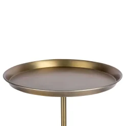 Runder Beistelltisch in Gold - Manarola