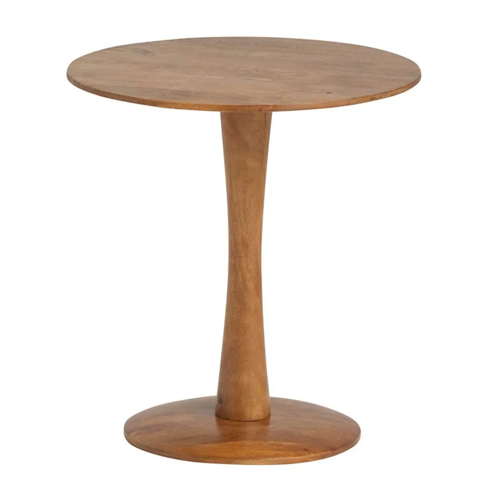 Runder Beistelltisch mit Säulengestell - Odrato