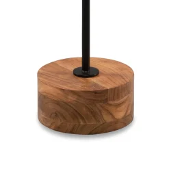 Runder Beistelltisch mit Glasplatte - Mezera