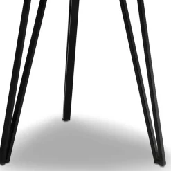 Runder Beistelltisch mit Sinterstein Platte - Avenir