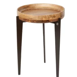 Runder Beistelltisch mit Dreifußgestell - Offia