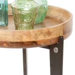 Runder Beistelltisch mit Dreifußgestell - Offia