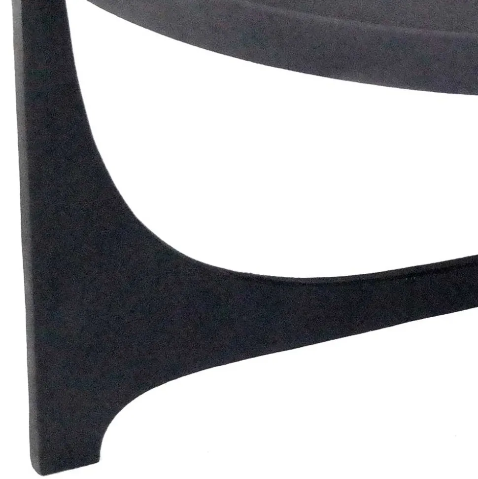 Runder Couchtisch aus Aluminium - Wangosia