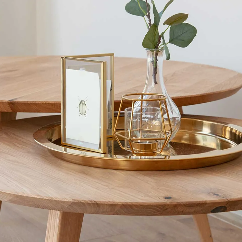 Runder Couchtisch mit Schweizer Kante - Conturay