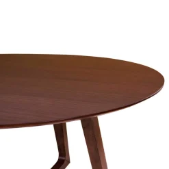 Runder Esstisch & 4 Stühle - Annescu II (fünfteilig)