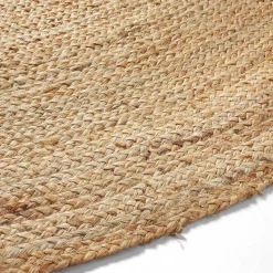 Runder Naturfaserteppich aus Jute-Kordeln - Grandio