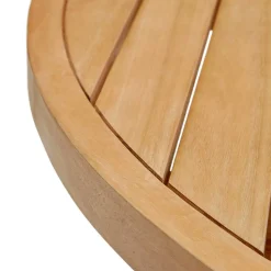 Runder Outdoor-Tisch aus Eukalyptusholz - Lindos