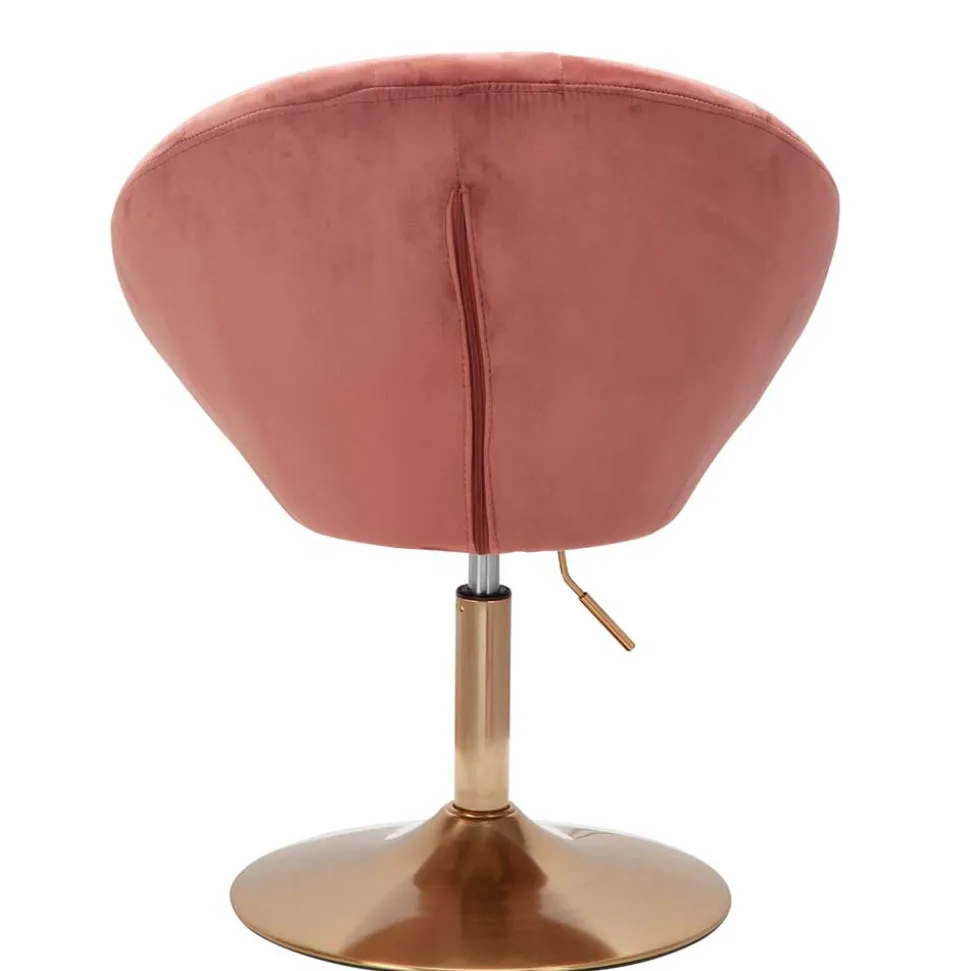 Runder Polstersessel drehbar & höhenverstellbar - Maestoso