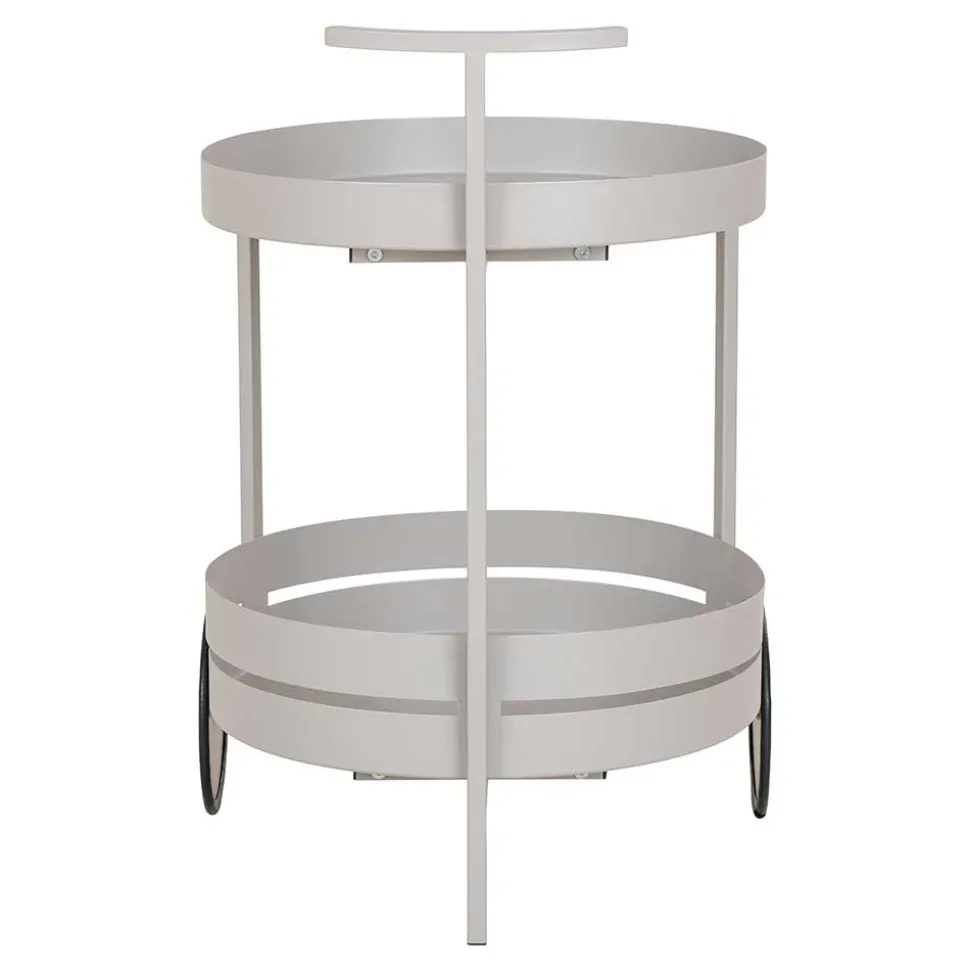 Runder Servierwagen im Skandi Design - Veladrano