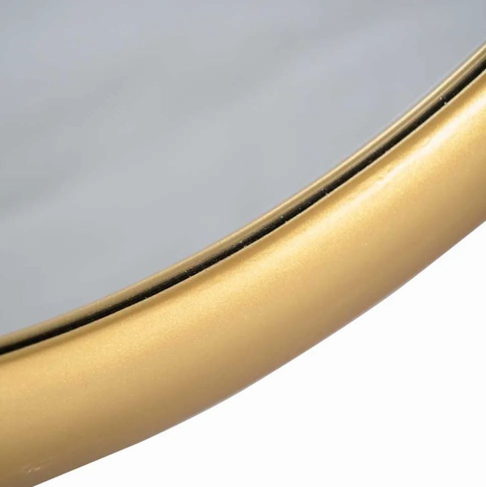 Runder Spiegel mit breitem Rahmen - Meridus