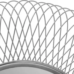 Runder Spiegel mit Drahtrahmen - Gazona