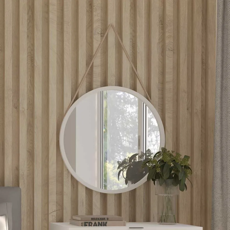 Runder Spiegel mit Metallrahmen - Udessa