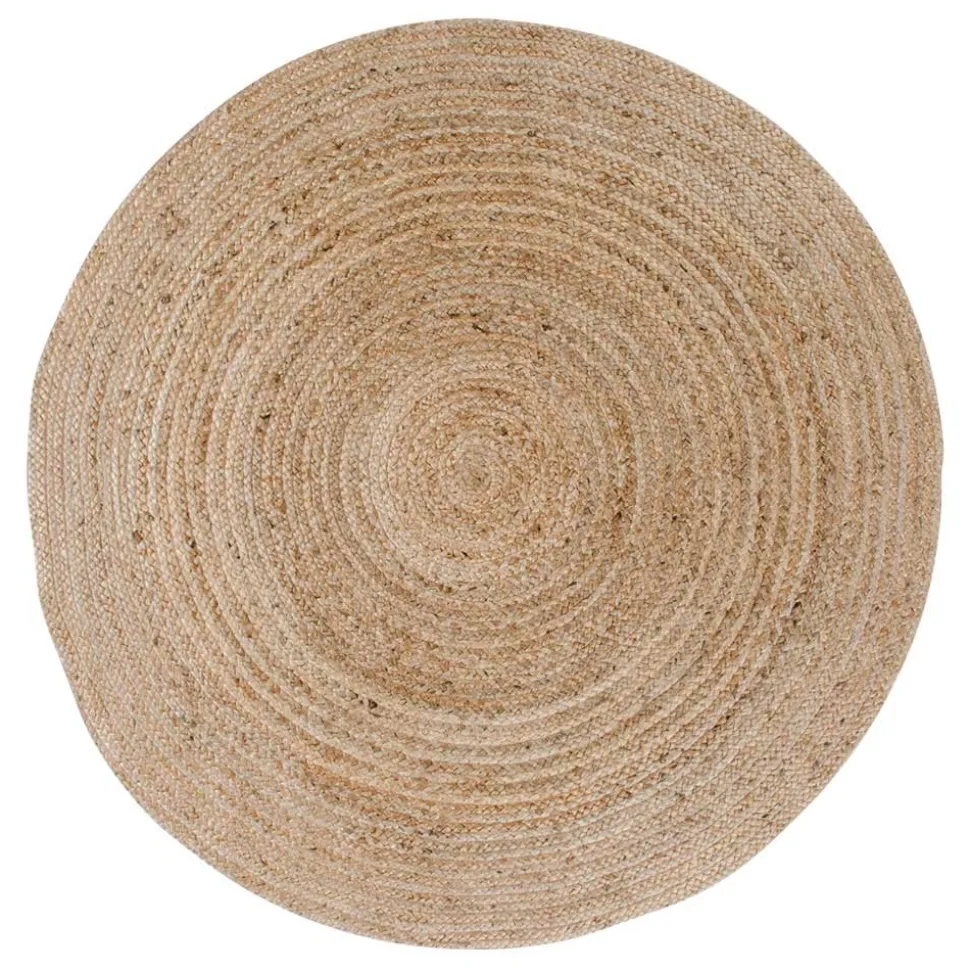 Runder Teppich aus Naturfaser - Thalia