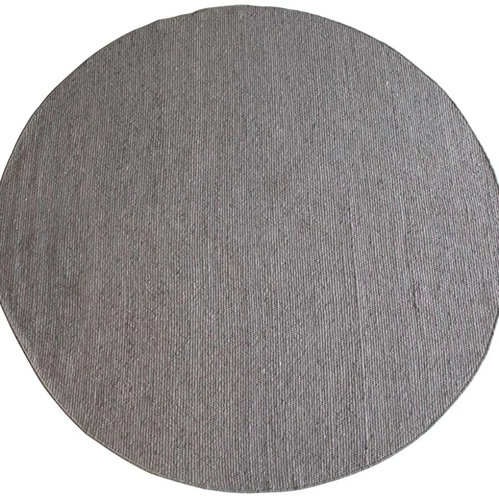 Runder Teppich aus Wolle handgefertigt - Earl