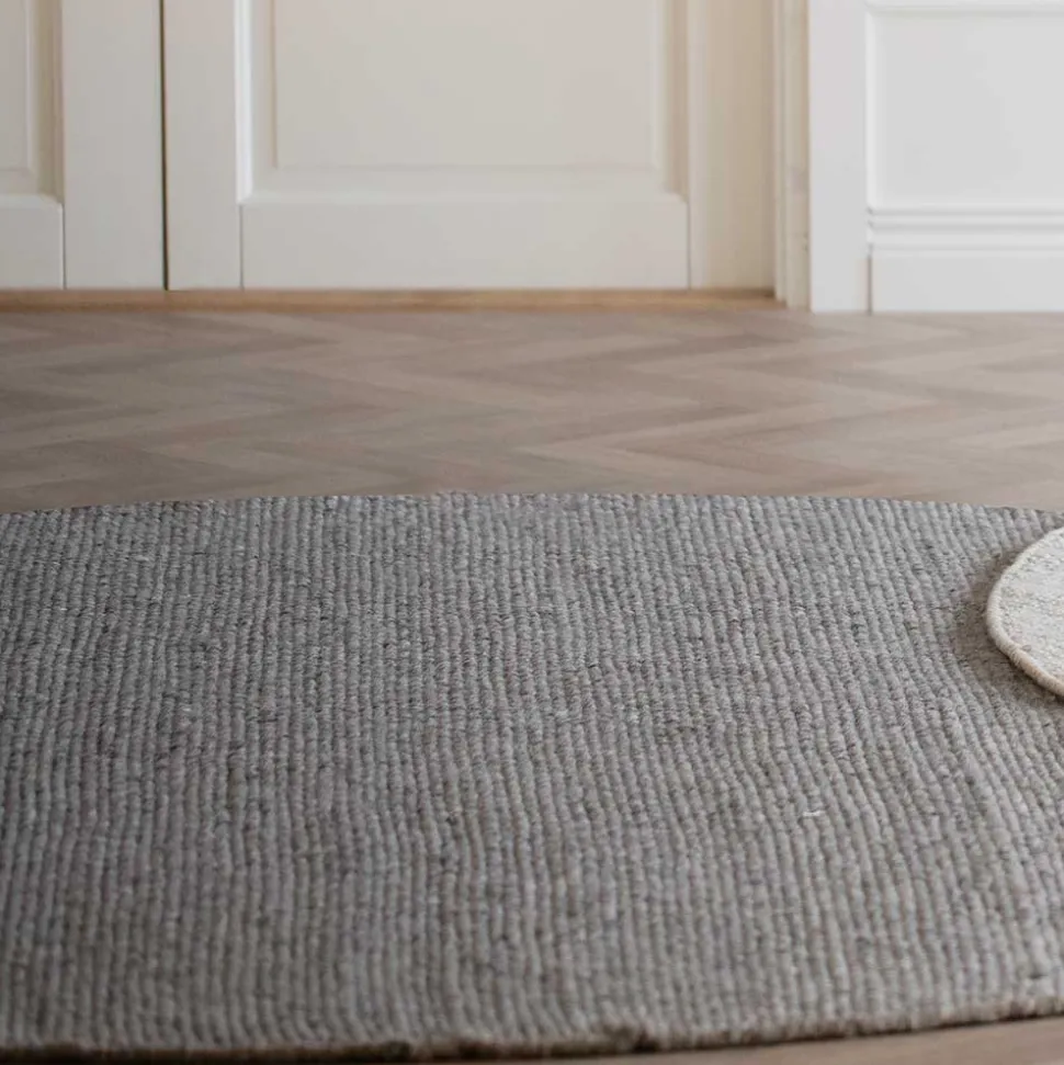 Runder Teppich aus Wolle handgefertigt - Earl