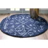 Runder Teppich mit Ethno Muster - Myron