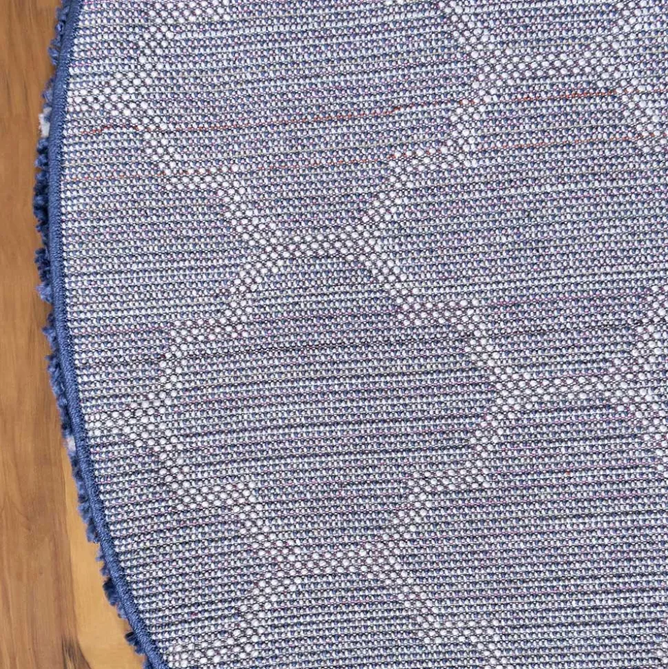 Runder Teppich mit hohem Flor 150 cm - Cranita