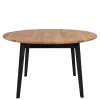 Runder Tisch mit Eichenholzplatte - Cinandra
