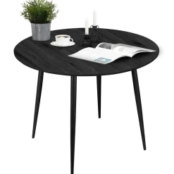 Runder Tisch mit Schalenstühlen - Sunya (fünfteilig)