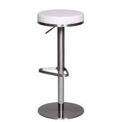 Runder Tresenhocker Janetta mit Höhenverstellung