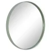 Runder Wandspiegel in Graugrün - Trevoz