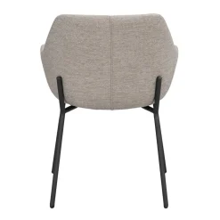 Runder White Wash Esstisch & Stühle - Pulva (siebenteilig)