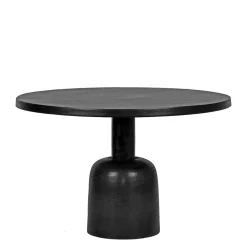 Runder Wohnzimmertisch auf Säulengestell - Talateo