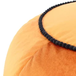 Rundes Yoga-Kissen in Bronze Samt - Colistran