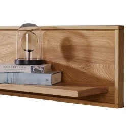 Rustikale Schrankwand Troncon aus Wildeiche (vierteilig)