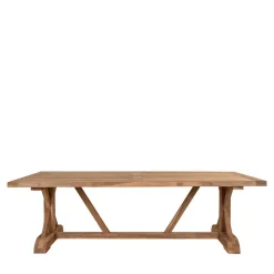 Rustikaler Gartentisch aus Teak Massivholz - Acess