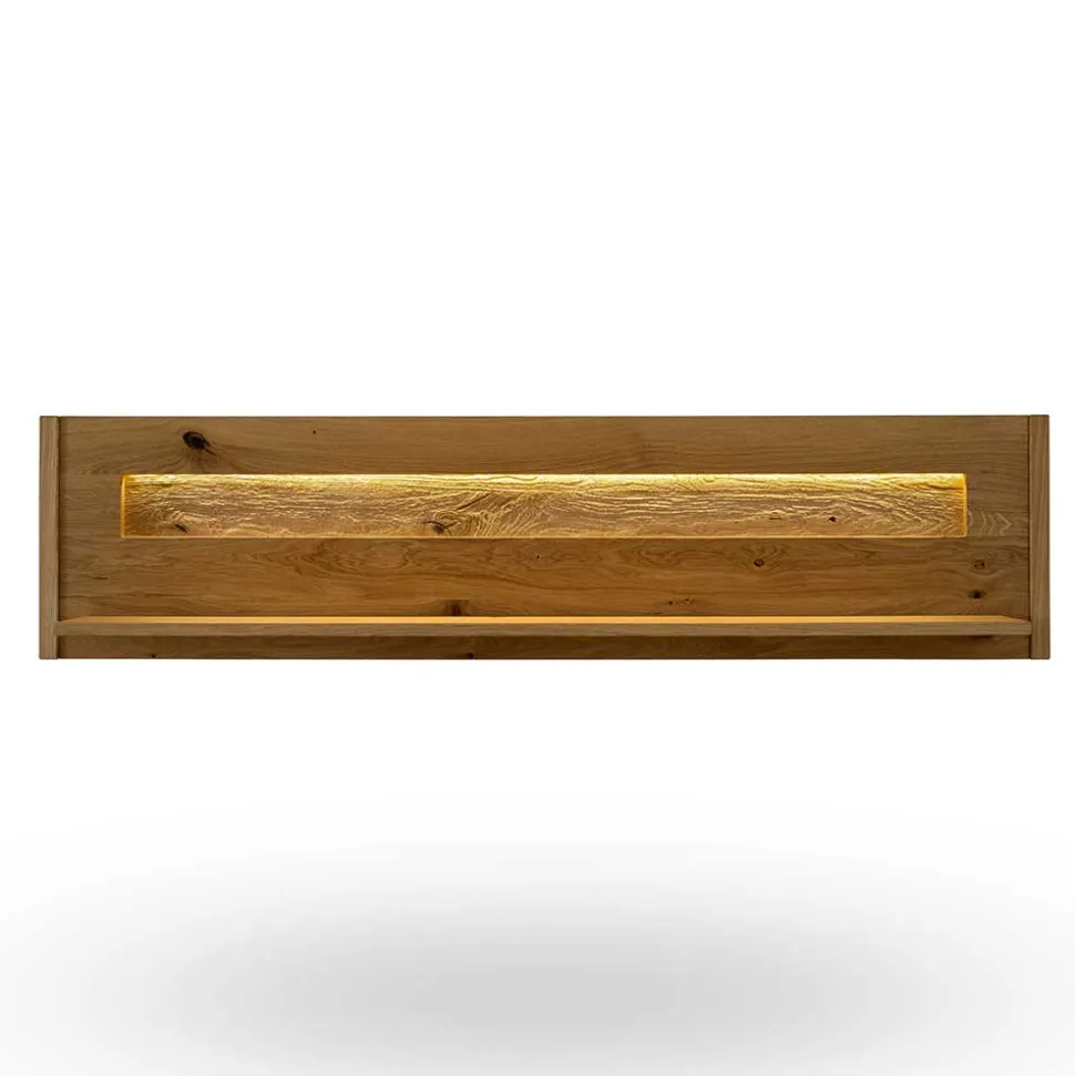 Rustikales Wandboard aus Wildeiche massiv - Millena