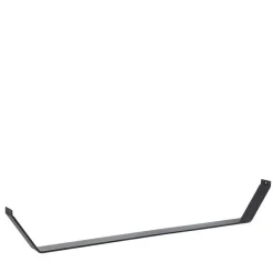 Rustikales Wildeiche Holzbett mit Metallkufen - Space