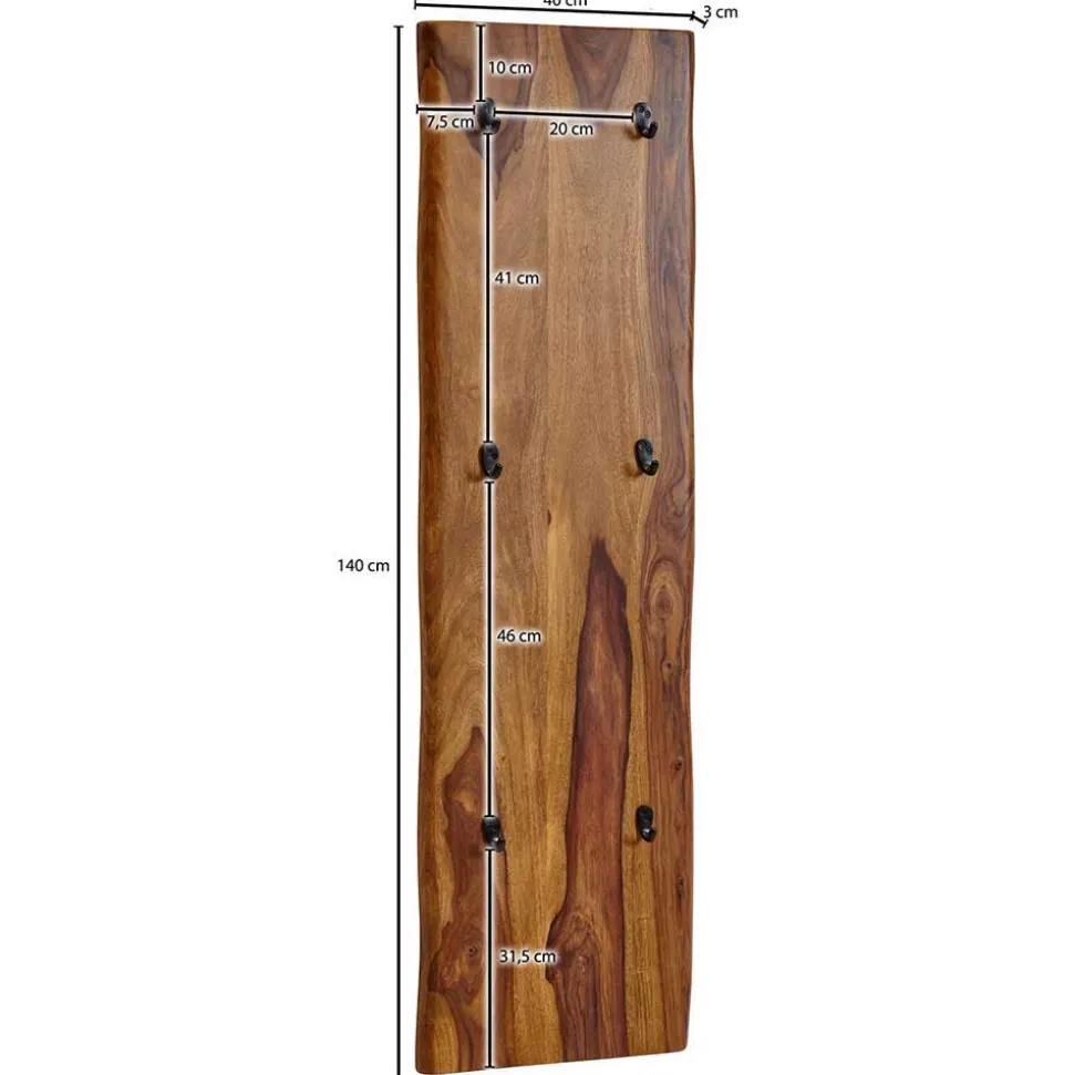 Rustikal-moderne Flurmöbel Kombi - Elmin (dreiteilig)